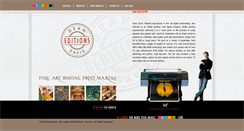 Desktop Screenshot of deandaviseditions.com